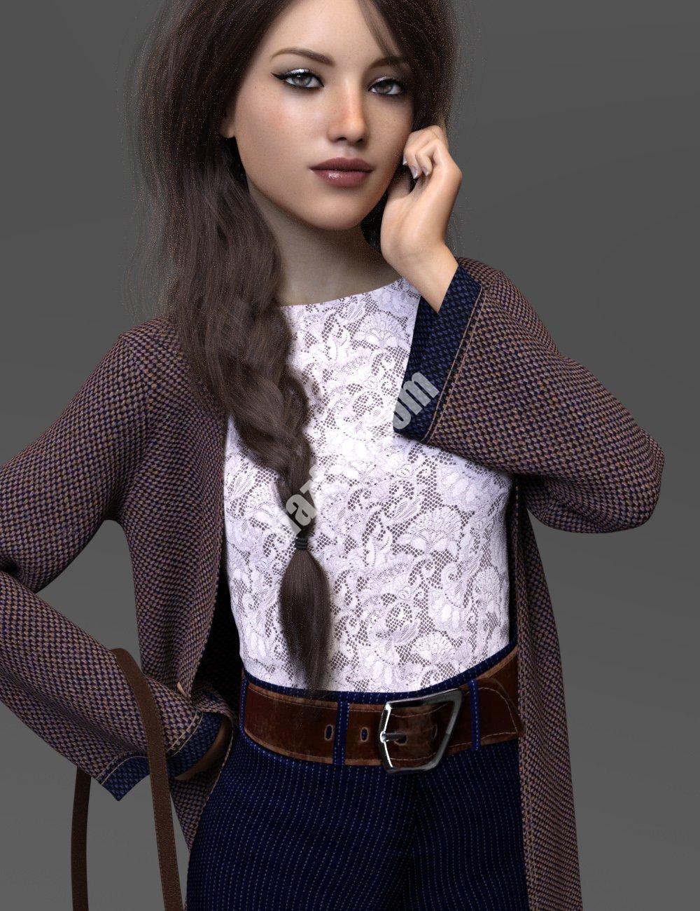 [daz服装] dForce标志性风格服装纹理-DAZ爱好者