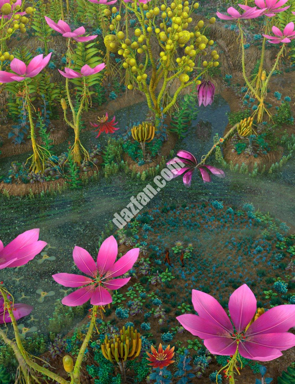 [daz场景] 行星赛琳娜-DAZ爱好者