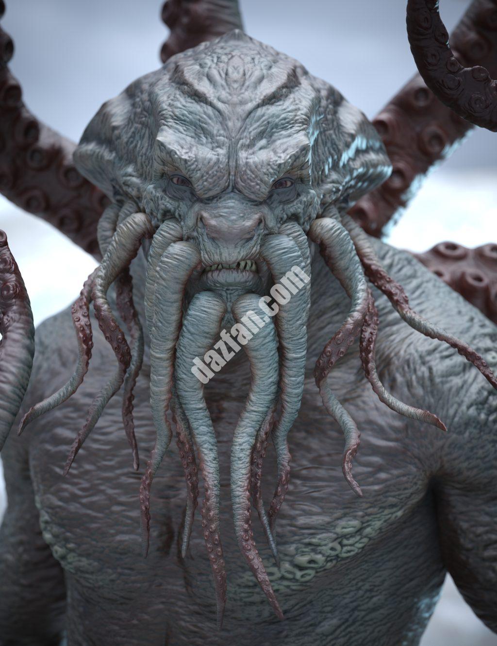 [daz角色] 创世纪9的海怪高清-DAZ爱好者