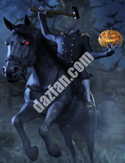 [daz服装] 无头骑士HD创世纪8男性-DAZ爱好者