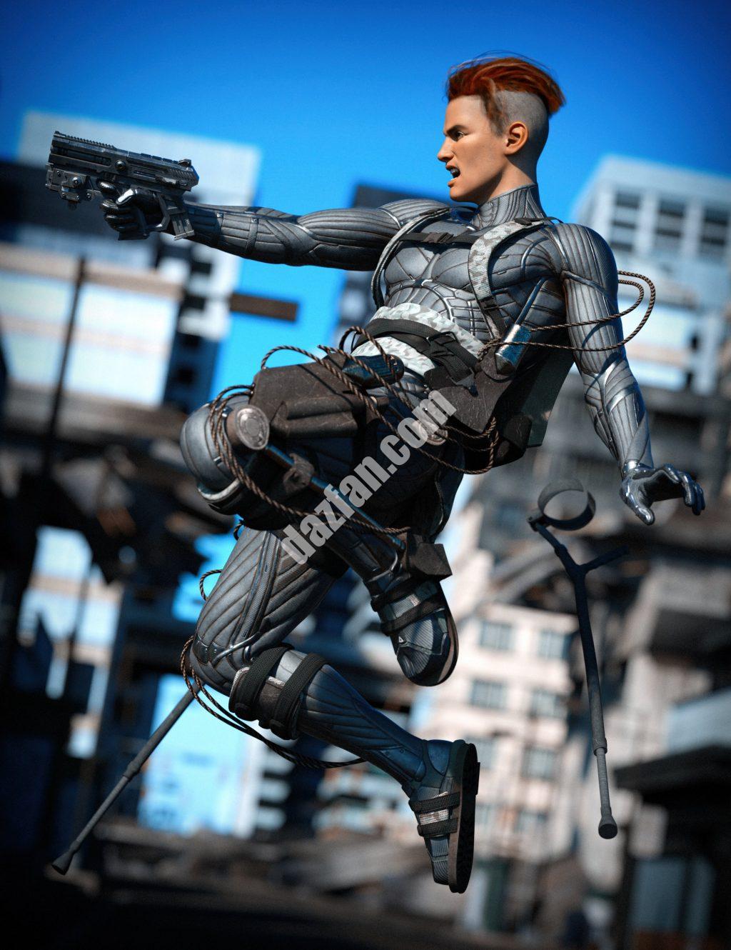 [daz角色] 迈克尔8.1-DAZ爱好者