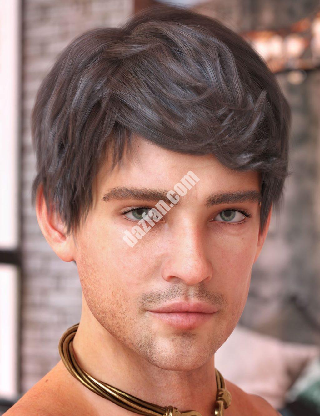 [daz发型] 创世纪8和8.1的Ajay Hair-DAZ爱好者