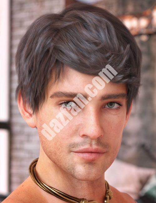 [daz发型] 创世纪8和8.1的Ajay Hair-DAZ爱好者