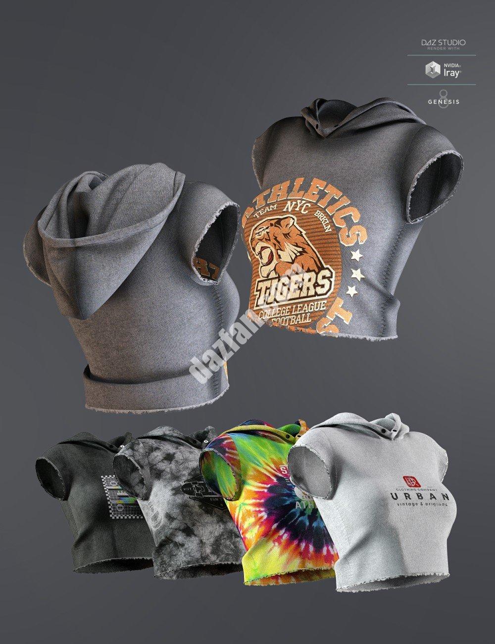 [daz服装] 适用于Genesis 8和8.1女性的AJC Pro Skate上衣-DAZ爱好者