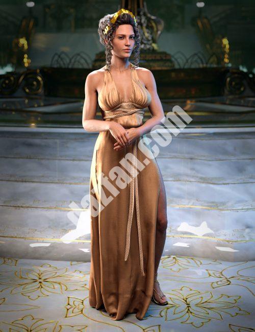 [daz服装] 创世纪9的dForce波西米亚风格服装-DAZ爱好者