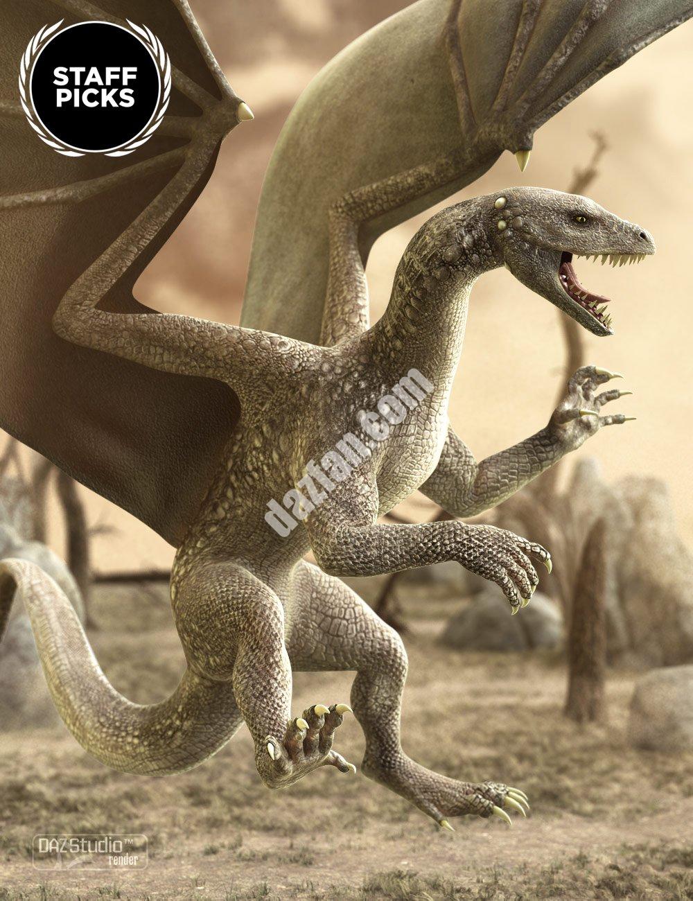 [daz角色] DaZ龙3-DAZ爱好者