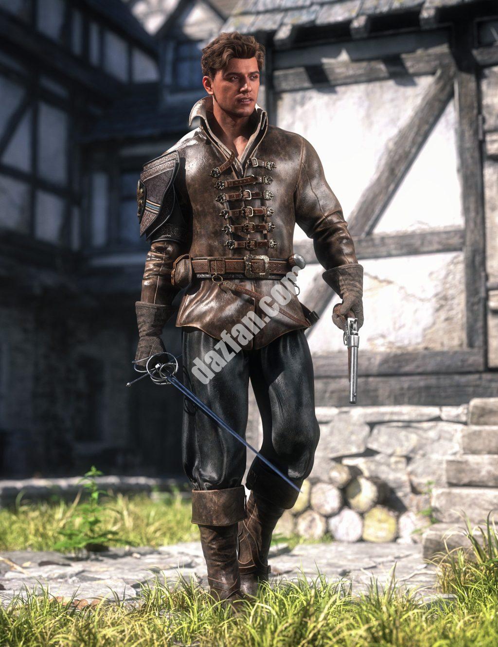 [daz合集] Michael 9 HD简介包-DAZ爱好者