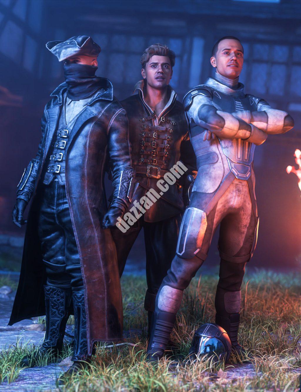 [daz合集] 迈克尔9高清幻想超级捆绑包-DAZ爱好者