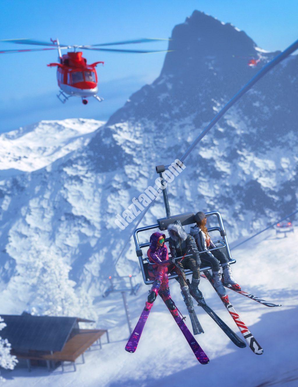 [daz合集] 滑雪包-DAZ爱好者