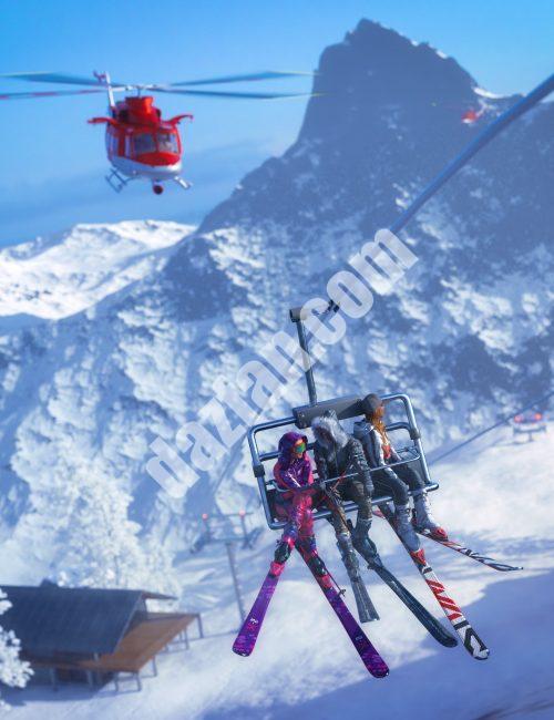 [daz合集] 滑雪包-DAZ爱好者