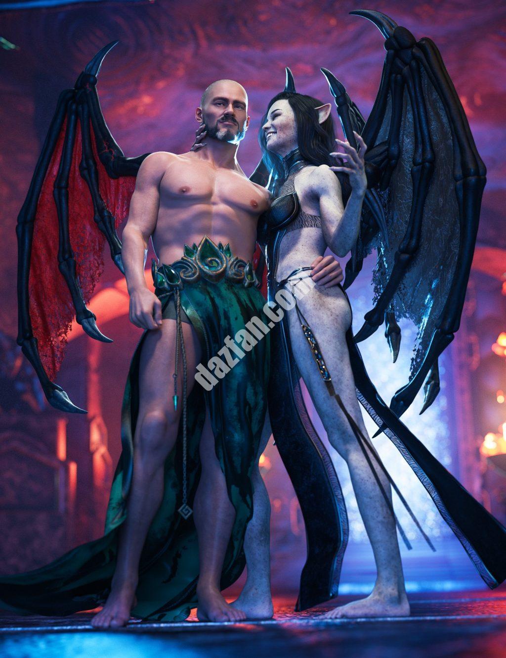 [daz合集] 罪恶的女妖捆绑包-DAZ爱好者