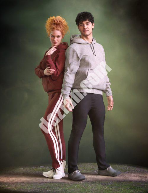 [daz服装] 创世纪9的空军核心区装备-DAZ爱好者