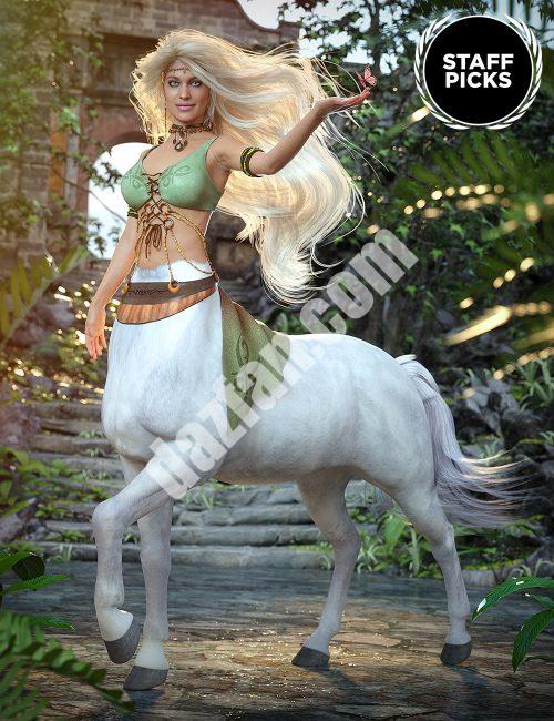 [daz角色] 创世纪8女半人马-DAZ爱好者