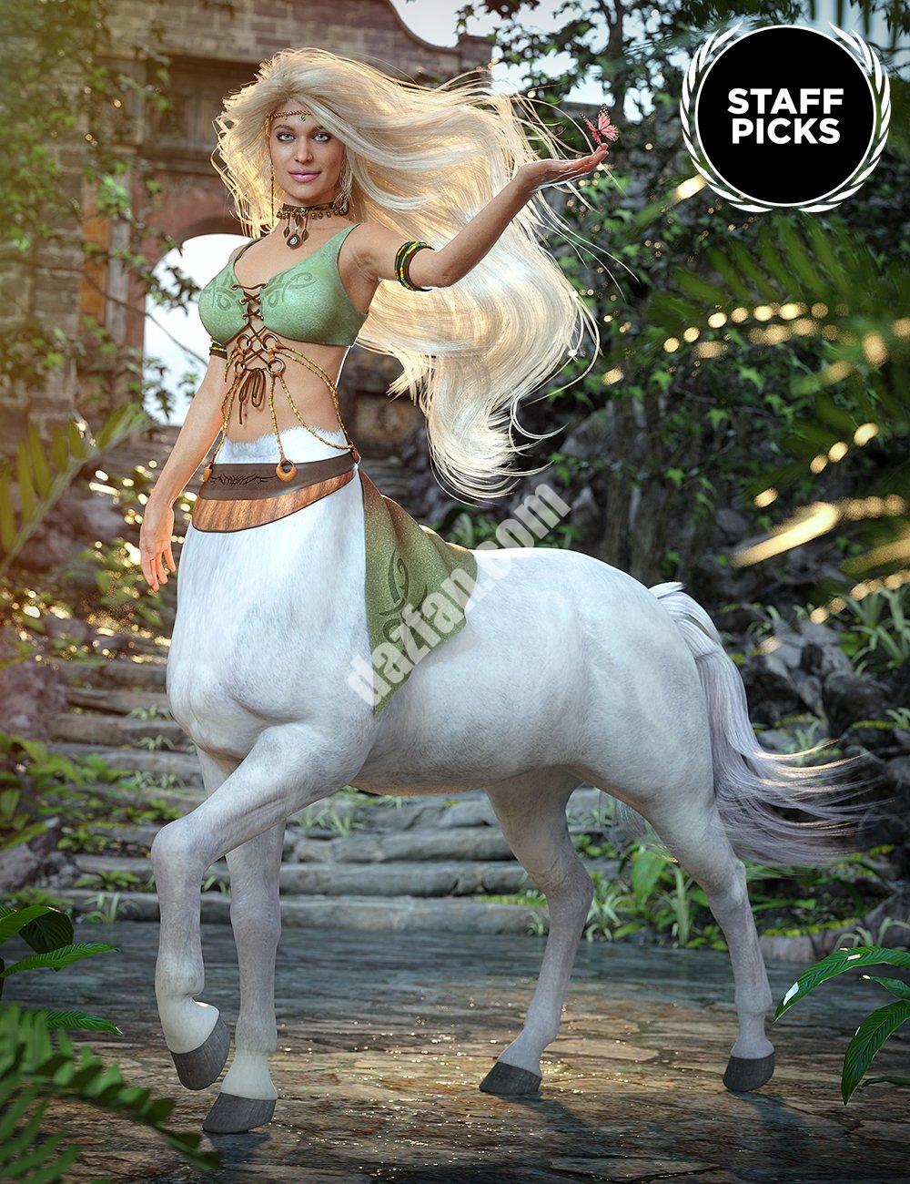 [daz角色] 创世纪8女半人马-DAZ爱好者