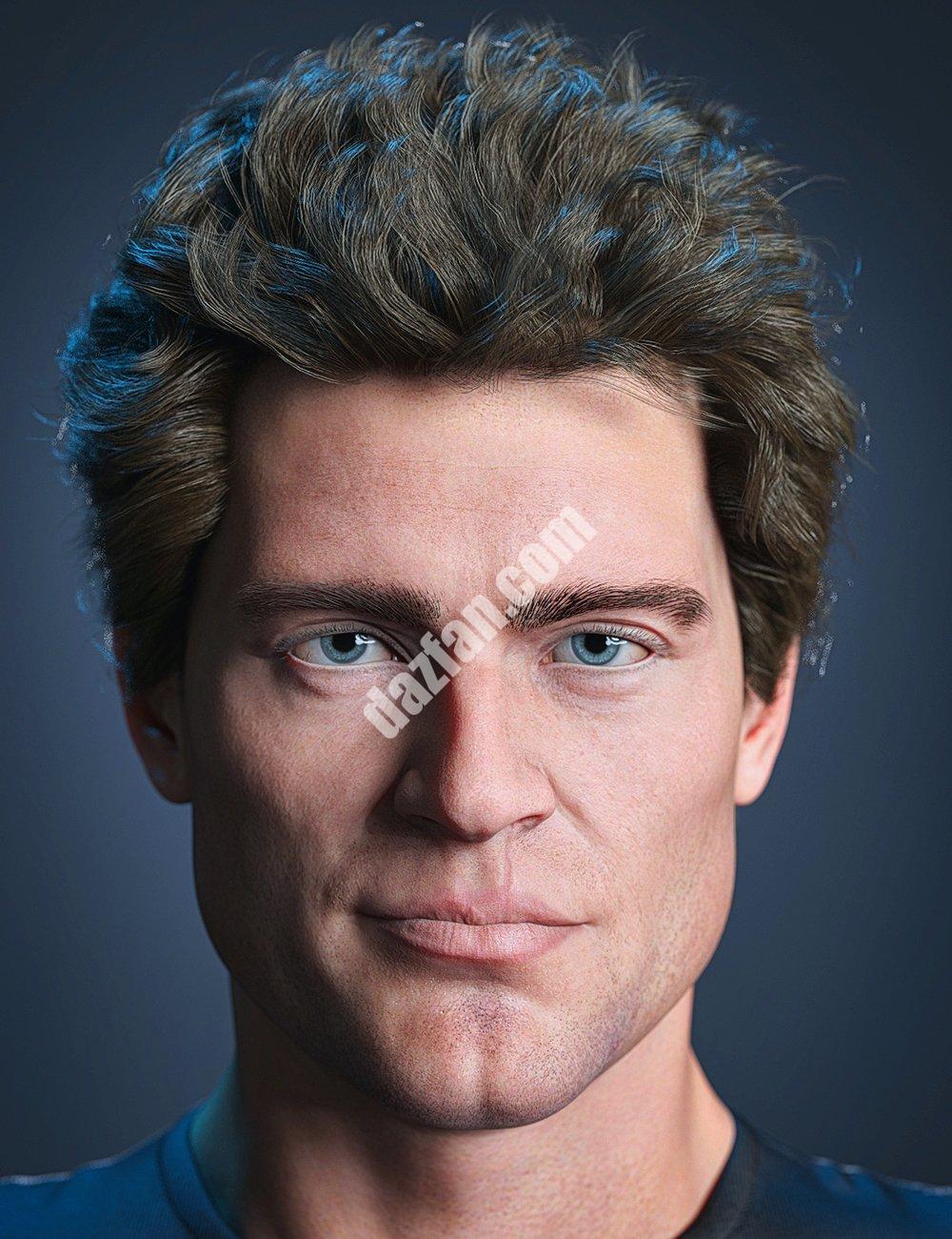 [daz角色] Goran HD创世纪8.1男性-DAZ爱好者