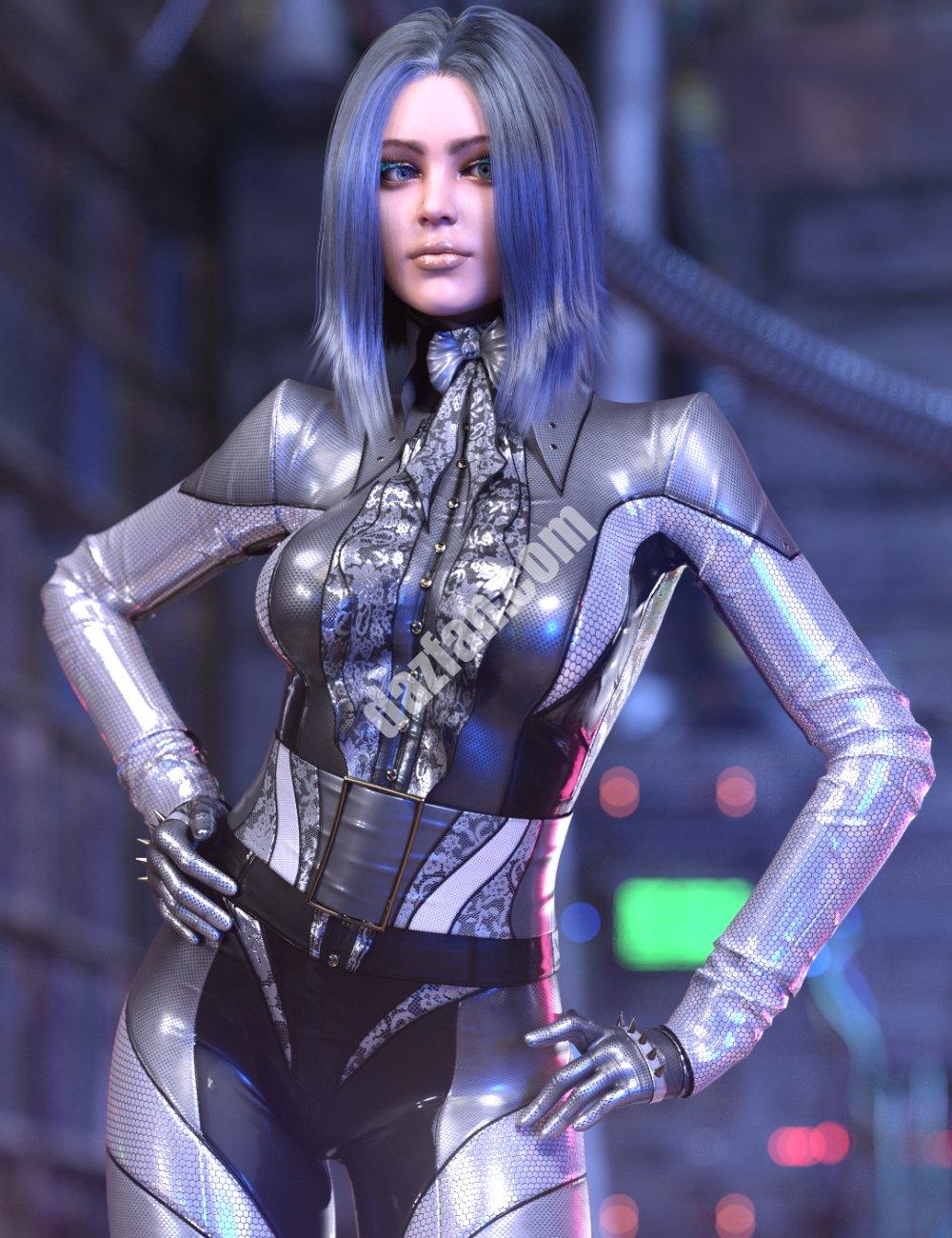 [daz服装] HM Almira服装添加纹理-DAZ爱好者