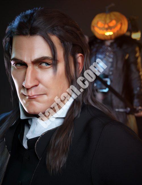 [daz角色] Ichabod for Genesis 8雄性-DAZ爱好者