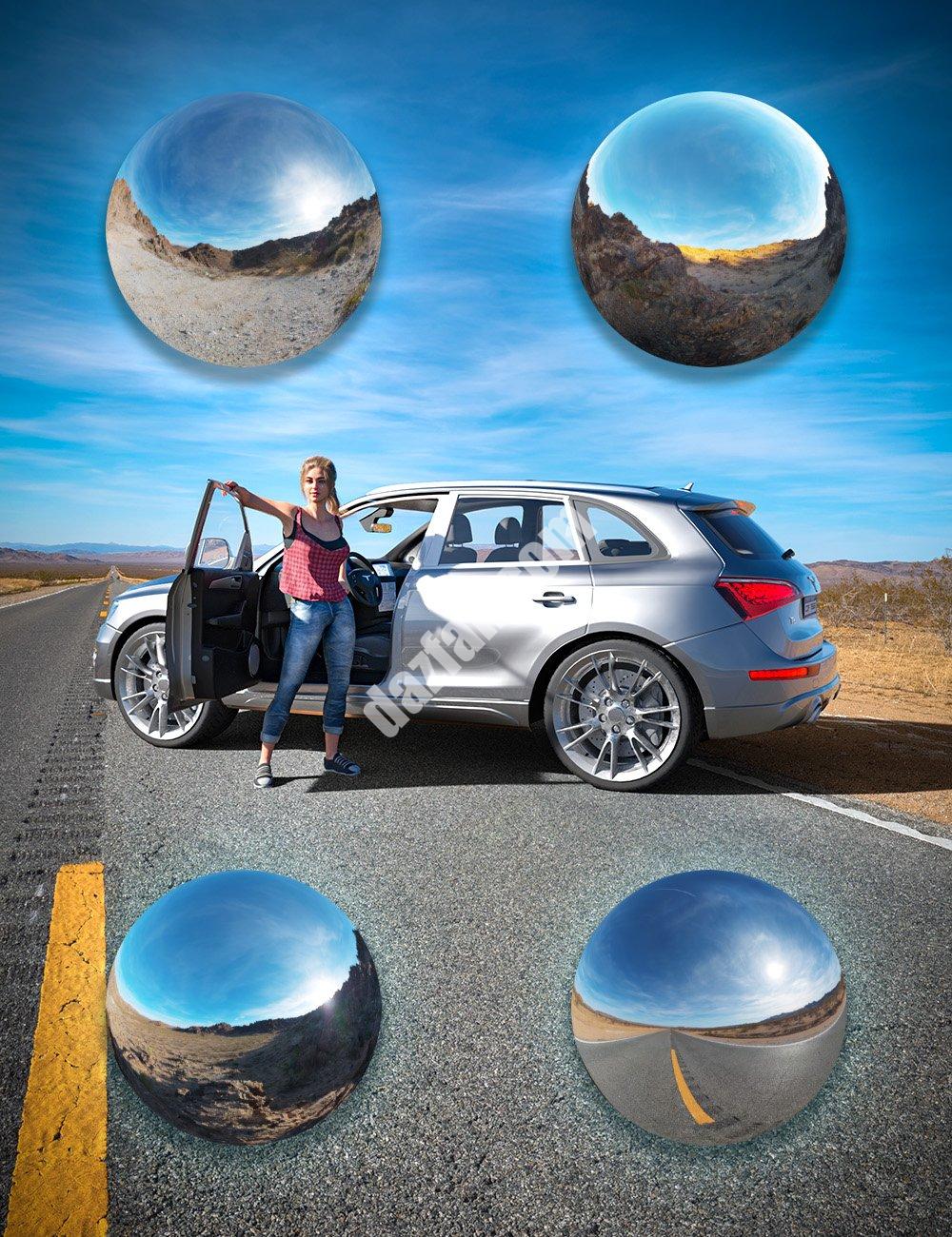 [daz场景] iRadiance迷你包-无路可走16k HDRI-DAZ爱好者