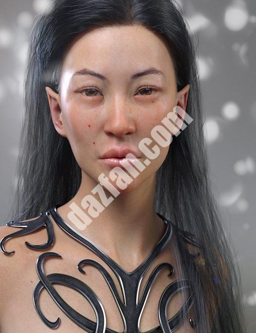 [daz角色] 金菊HD创世纪8.1女性-DAZ爱好者