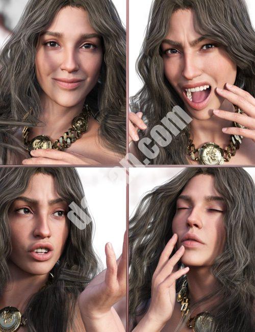 [daz服装] JW勇敢的女人为奥林匹亚9表达-DAZ爱好者