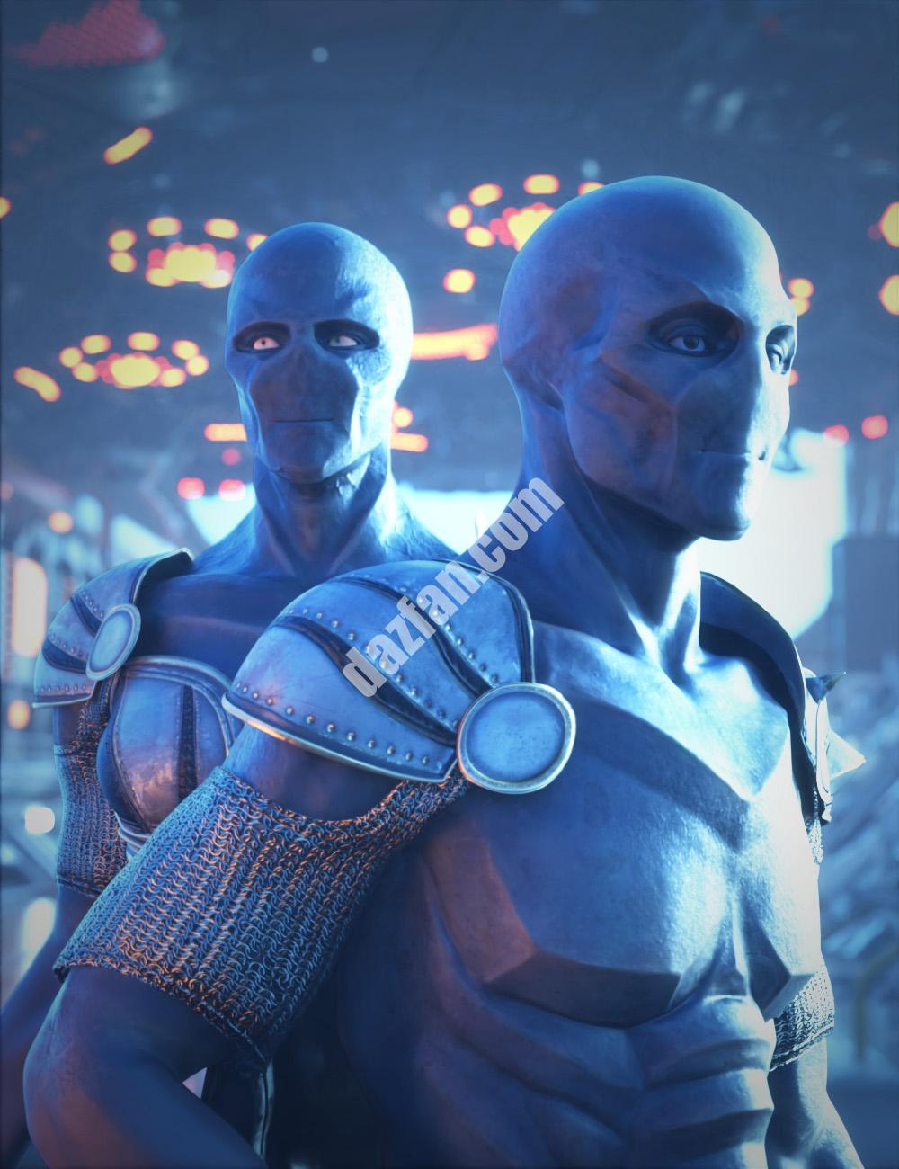 [daz角色] 怪物Mashup Exo外星人HD为创世纪9-DAZ爱好者