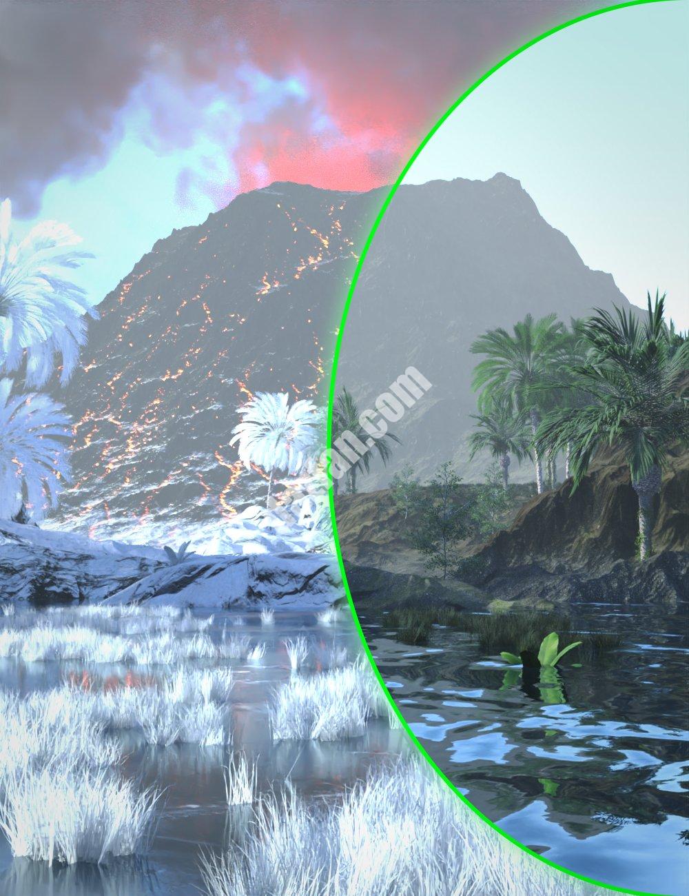 [daz场景] KA史前土地-DAZ爱好者