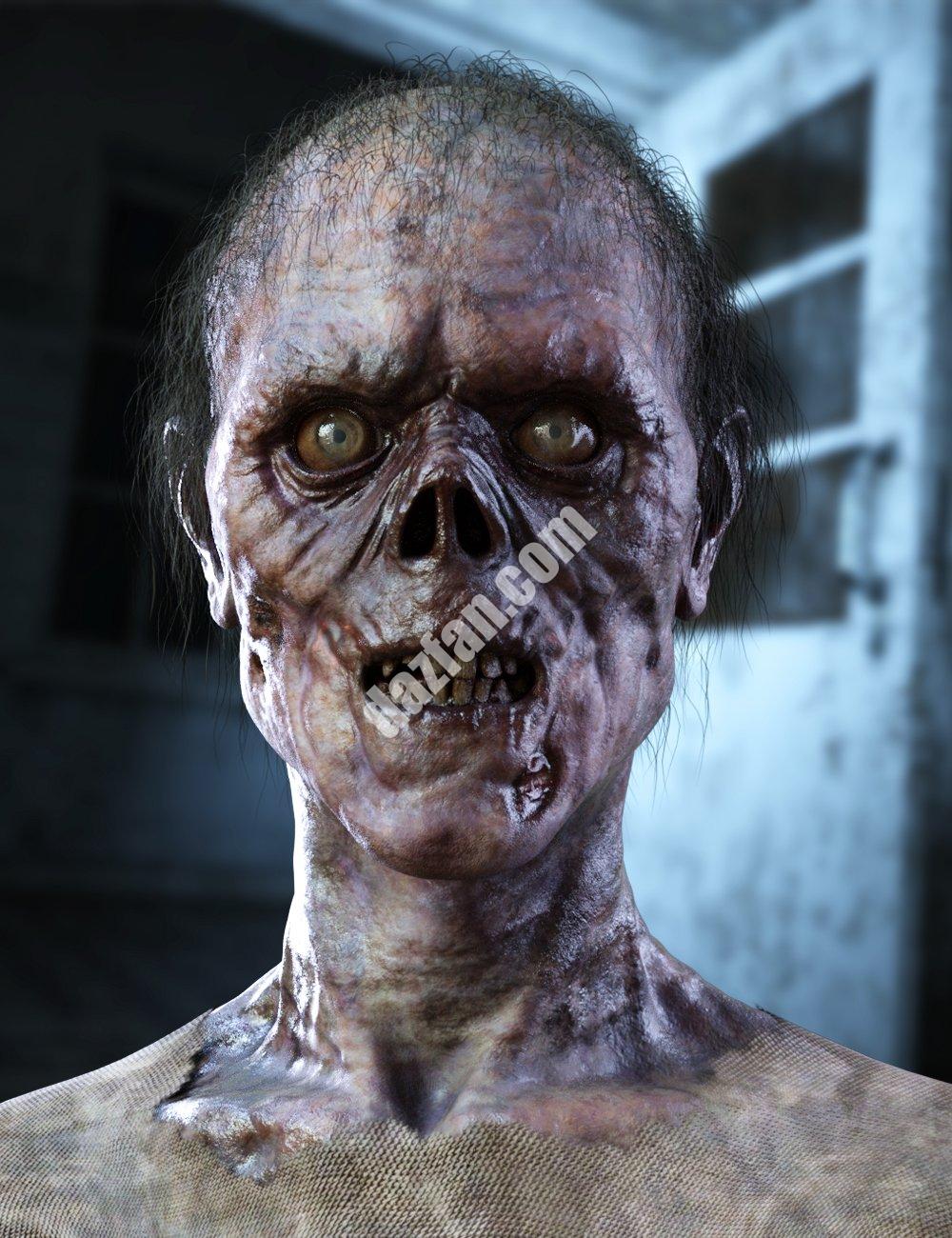 [daz服装] 创世纪9的M3D僵尸毛发-DAZ爱好者