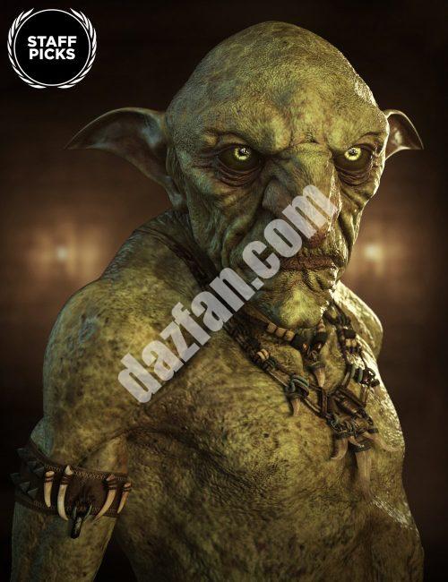 [daz角色] Hobgoblin HD创世纪8男性-DAZ爱好者