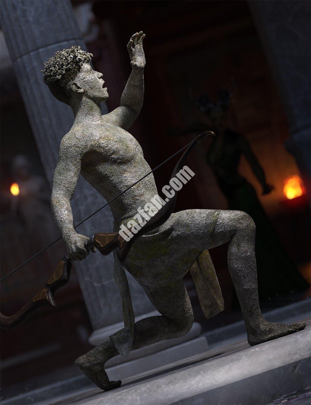 [daz姿势] 美杜莎的受害者为创世纪9摆姿势-DAZ爱好者