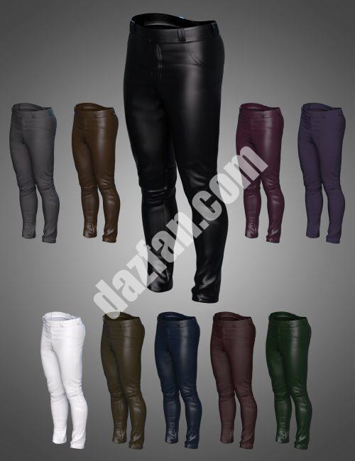 [daz服装] M Fashion Casual Outfit V1 Genesis 8和8.1男款长裤-DAZ爱好者