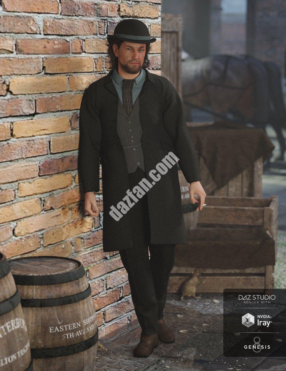 [daz服装] 维多利亚中期Genesis 8男装（s）-DAZ爱好者