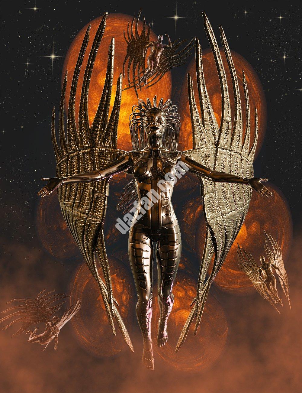 [daz合集] 午夜之翼捆绑包-DAZ爱好者