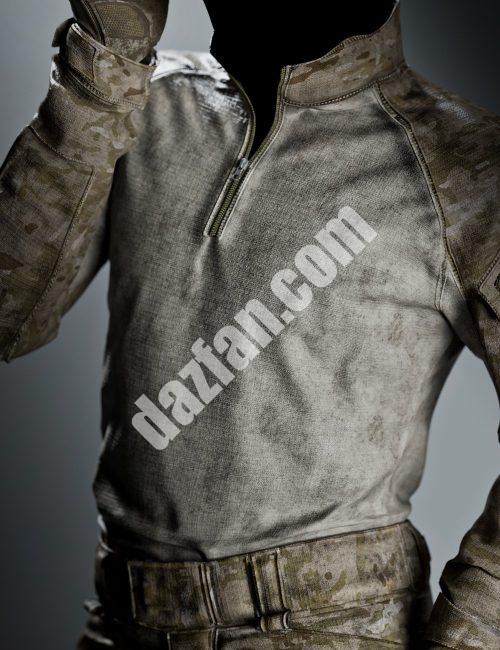 [daz服装] MI Genesis 8和8.1雄性现代军装-DAZ爱好者