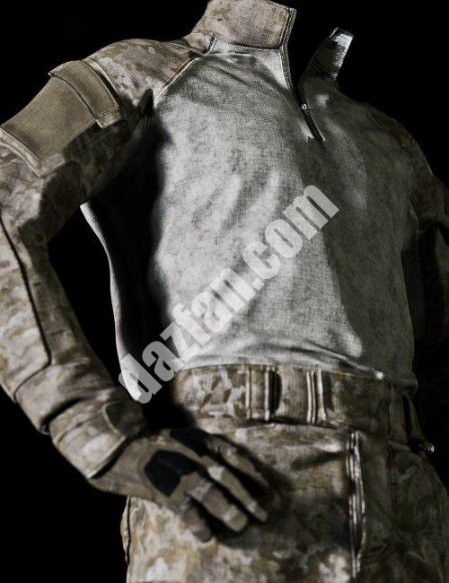 [daz服装] MI创世纪9现代军装-DAZ爱好者