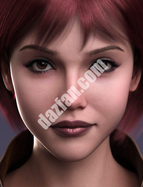 [daz角色] Mira 9高清彩妆系列-DAZ爱好者