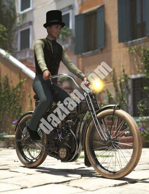 [daz载具] 电动自行车-DAZ爱好者