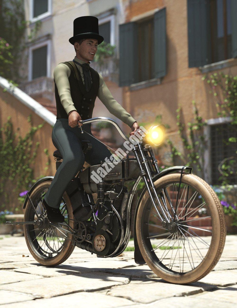 [daz载具] 电动自行车-DAZ爱好者