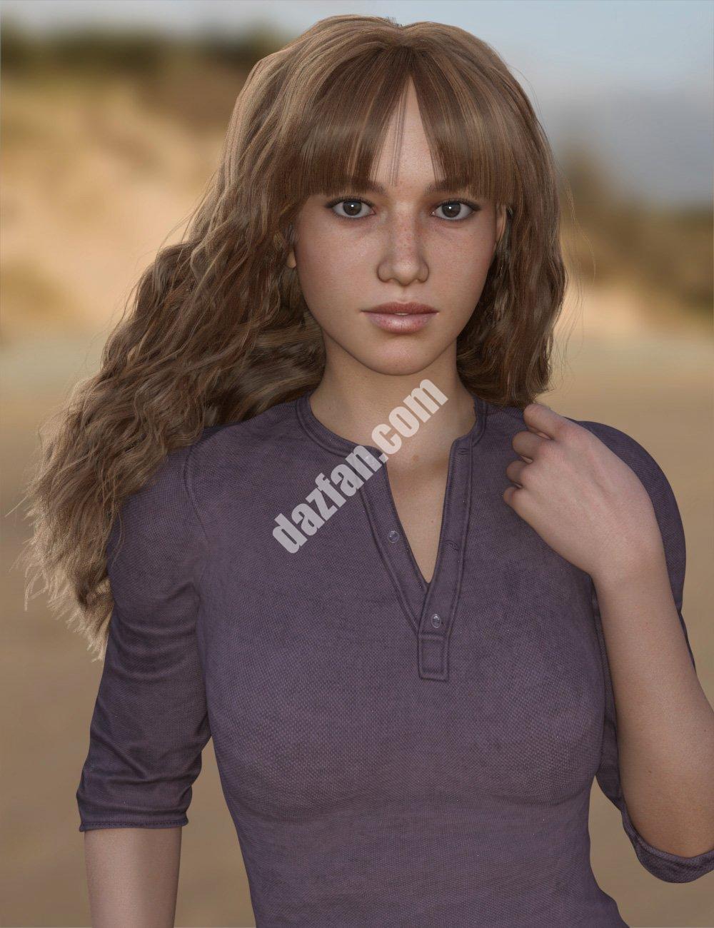 [daz发型] 创世纪8号女性的MRL dForce变形长发-DAZ爱好者