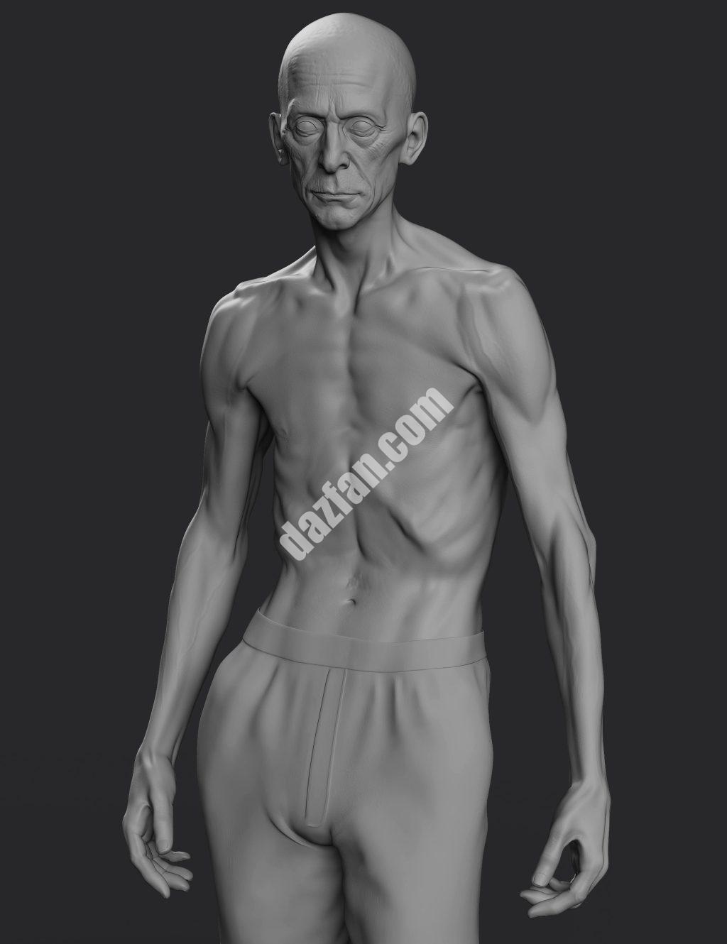 [daz角色] 亡灵巫师8.1 HD附加组件-DAZ爱好者