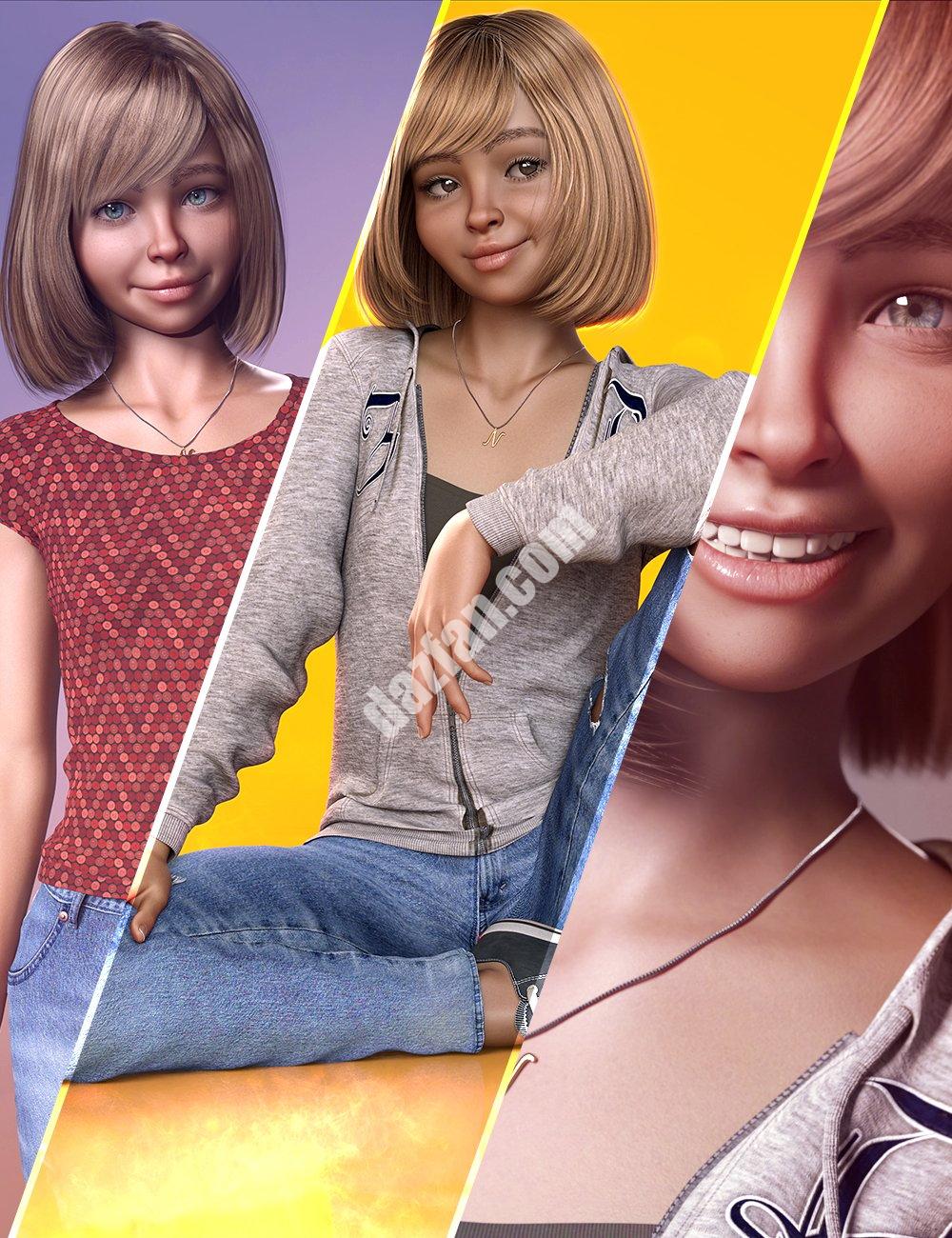 [daz合集] Genesis 8雌性Novara捆绑包-DAZ爱好者