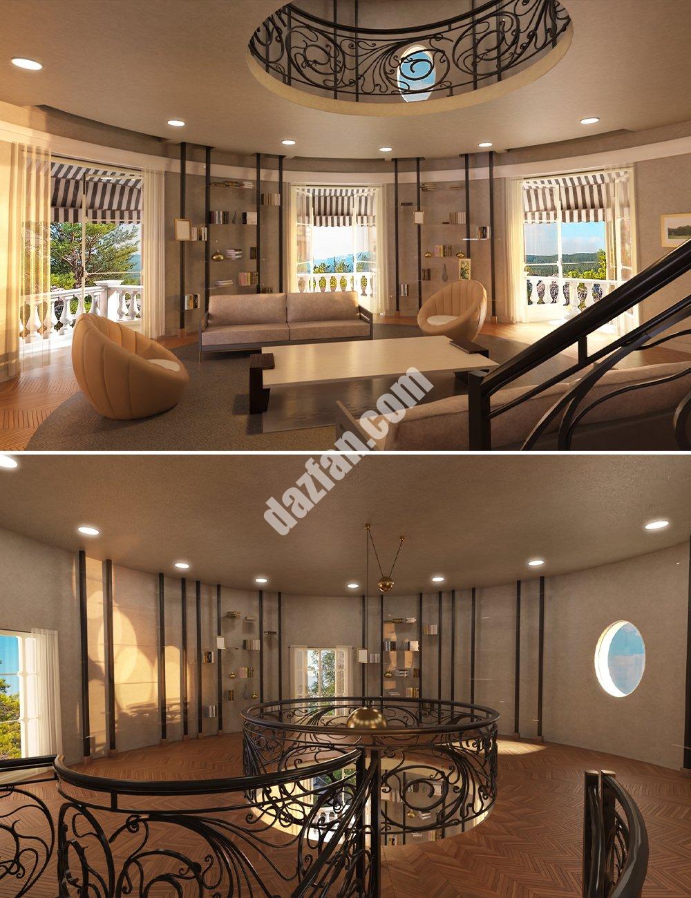 [daz场景] 巴黎圆顶-DAZ爱好者