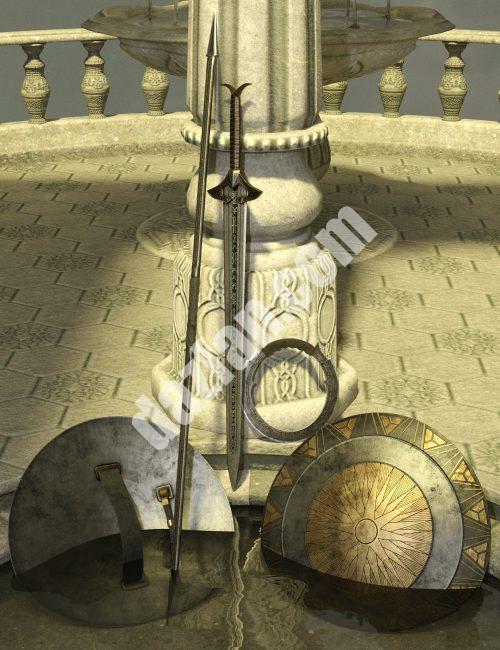 [daz道具] Phaedra WeaponS系列-DAZ爱好者