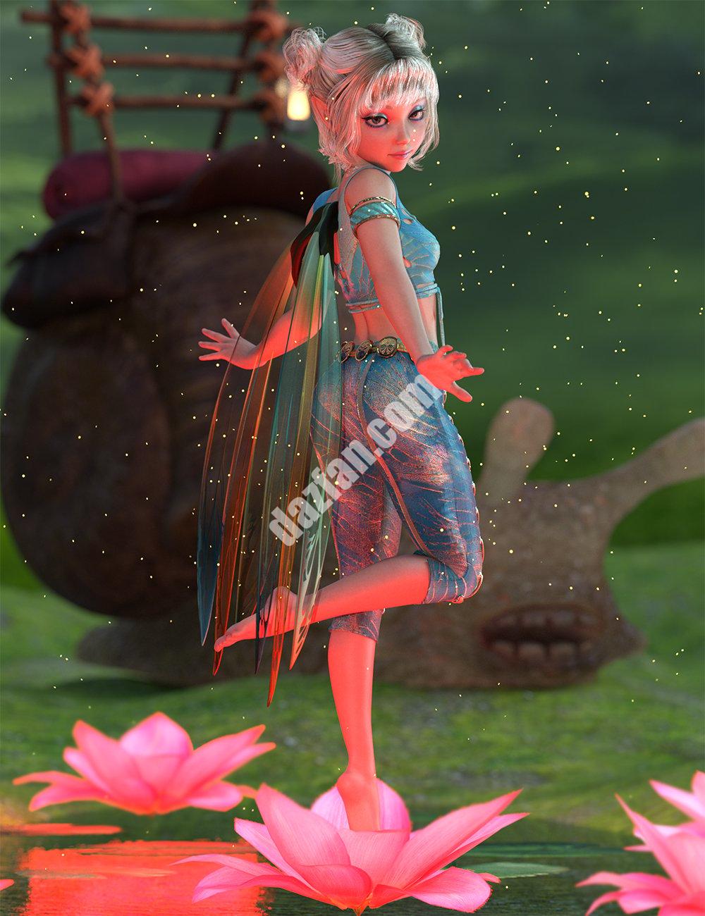 [daz姿势] Pixie 9的Pixie Dust姿势-DAZ爱好者