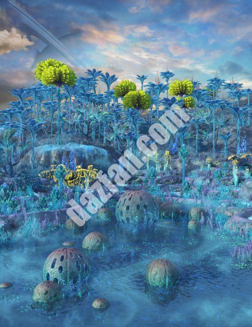 [daz场景] 地球盖亚-DAZ爱好者