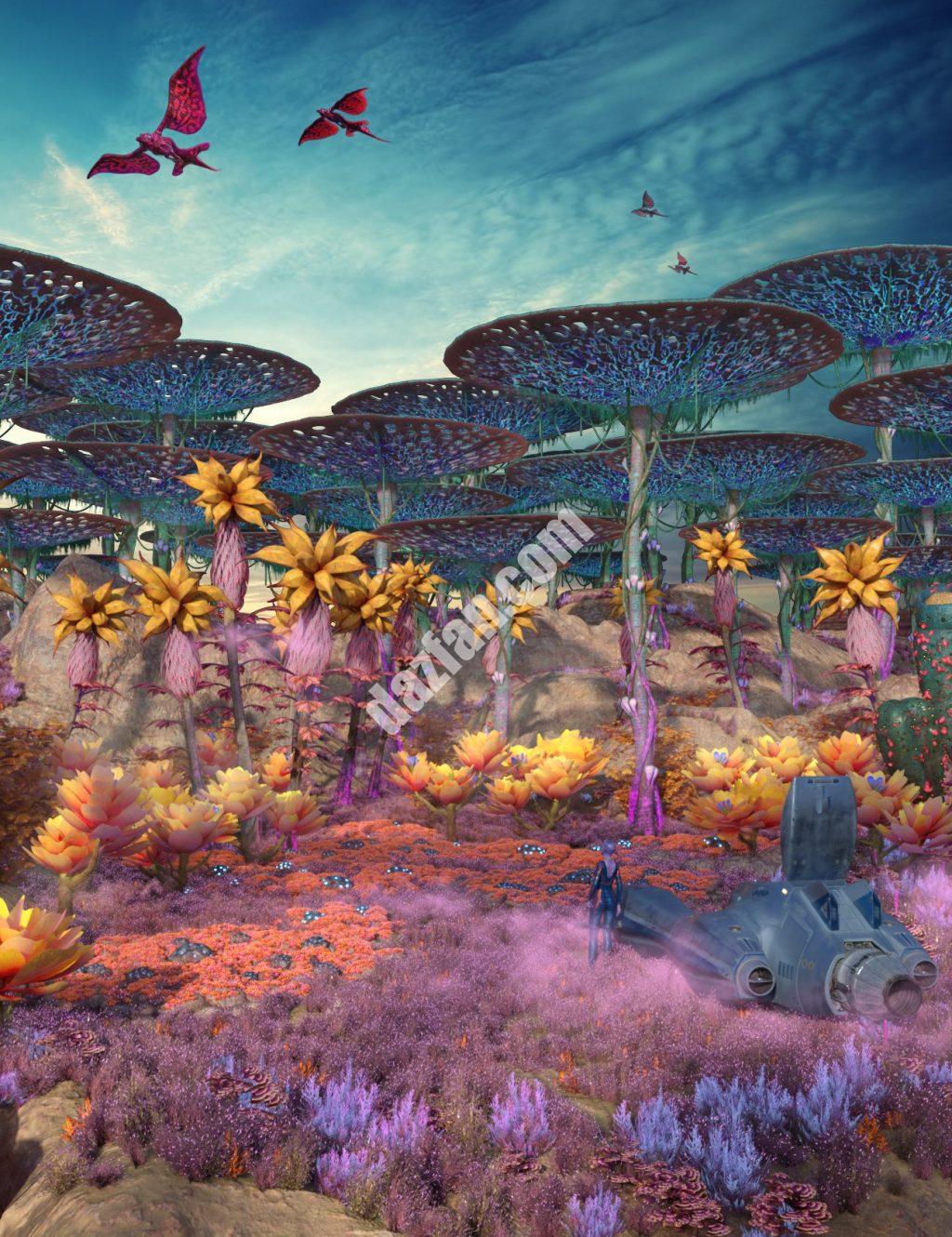 [daz场景] 行星Taira-DAZ爱好者