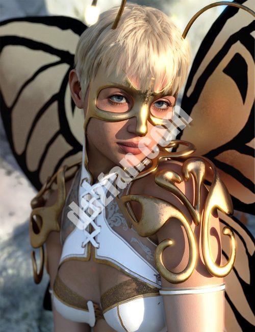 [daz发型] 创世纪9的波洛克梦幻头发-DAZ爱好者