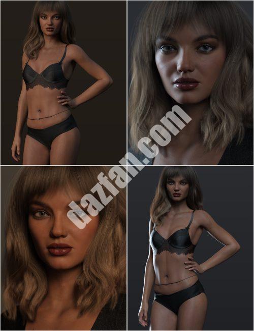 [daz插件] 渲染RY Inessa-灯光、表达式和相机-DAZ爱好者