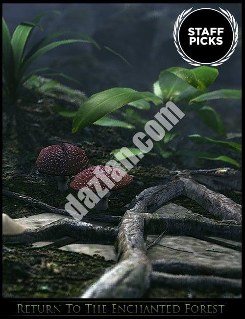 [daz场景] 返回魔法森林-DAZ爱好者