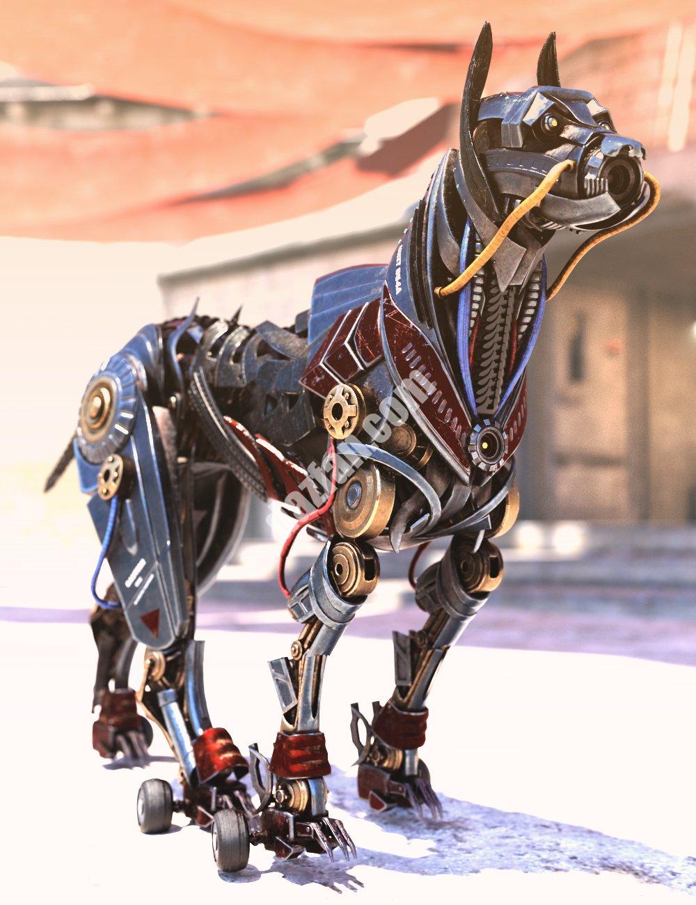 [daz角色] 机器人K9-DAZ爱好者