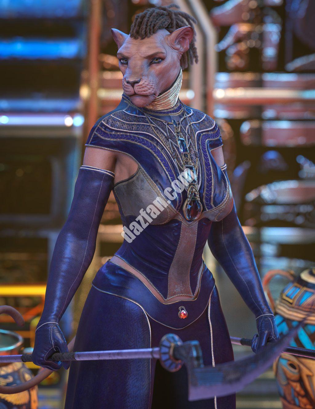 [daz服装] 创世纪9的dForce Orenda装备-DAZ爱好者